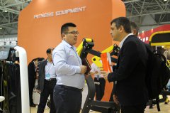 藍德健身強勢（shì）2016年入駐中國國際體育用品博覽會