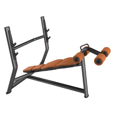 下（xià）斜杠鈴（líng）練習椅