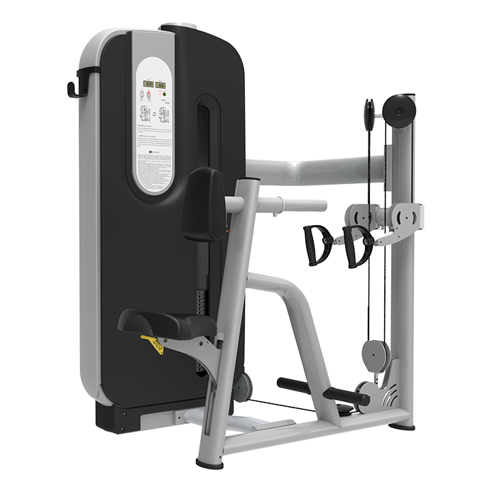 坐式雙位拉背練習器